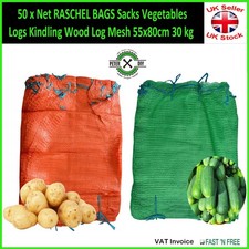 50 x Net RASCHEL BAGS Sacks