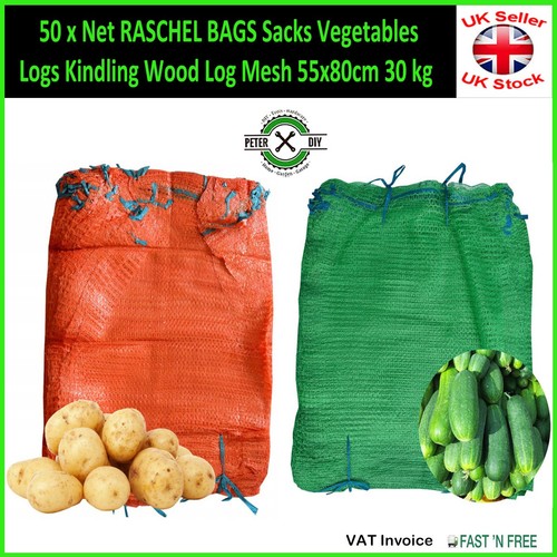 Net raschel bags sacks - net,