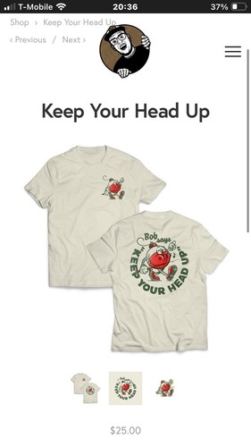 Keep your head bobber - your, up