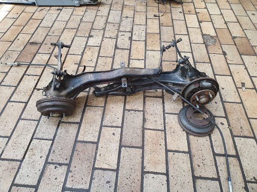 Org rear axle - 4x100, drum