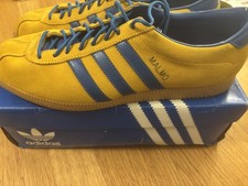 adidas originals malmo 2011 UK SIZE 11.  Yellow. Used Terrace casuals deadstock 