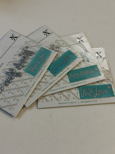 Xcut dies thank you - xcut, with