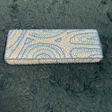 Beth Jordan sky blue party