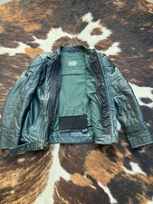 BKS bottle green leather bike