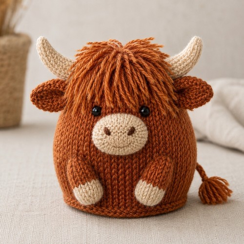 Highland cow chocolate orange - highland,