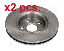 X2 PCS FRONT BRAKE DISC ROTOS X2 PCS SET DI-2049C JAPANPARTS I