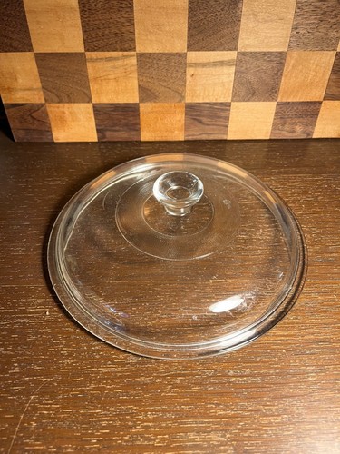 Clear glass casserole dish lid - clear,