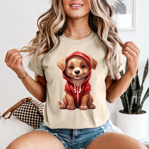 Golden retriever puppy - puppy, red