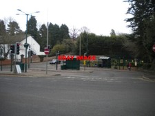 PHOTO  CASTLE DONINGTON BUS STATION OFF HIGH STREET AT THE BOTTOM OF DELVEN LANE