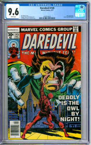 Daredevil 145 cgc graded 6 - daredevil,