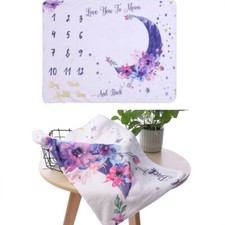 Baby Milestone Photo Blanket