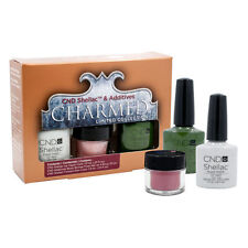 3 Pcs Holiday CND Charmed Additives Shellac Nail Polish Ice Vapor Frosted Glen