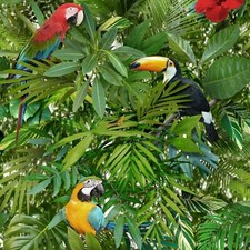 Tropical Jungle Wallpaper Leaf