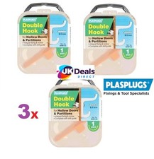 3 X PLASPLUGS DOUBLE ROBE