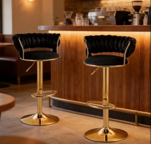 2pcs modern swivel - 2pcs, stools