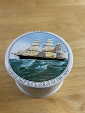 St James’s Clipper Ship Sovereign Of The Seas A. G. Hackney Porcelain Lidded Pot