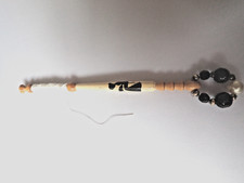 Vintage wood  Lady Lace Maker