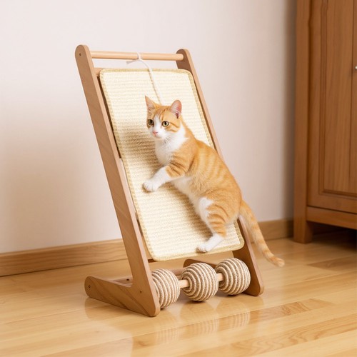 Cat scratching board sisal - cat,