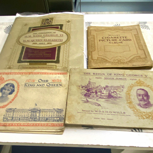 Wills cigarette card album - cigarette,