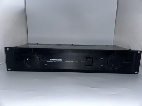 Samson servo 260 - studio, stereo