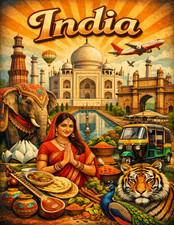 Fridge Large Magnet Travel