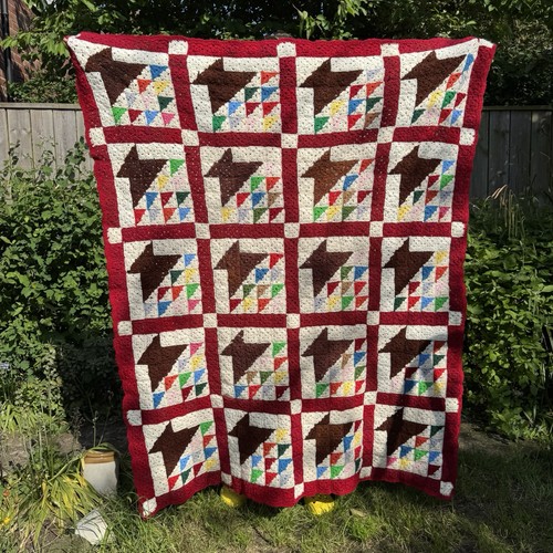 Crochet blanket large handmade - crochet,