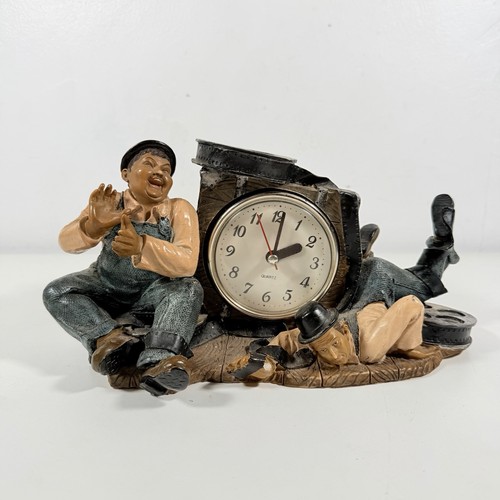 Vintage laurel hardy table - &,
