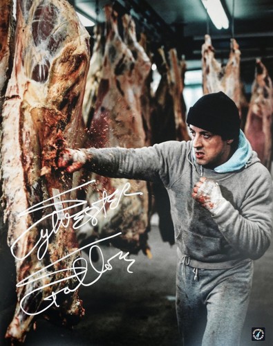 Sylvester stallone autographed - stallone,