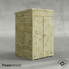 4x4 Power Premium Pent Garden Shed | Pressure Treated | B GRADE | AVAILABLE NOW!