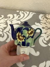 Old Tipton Ware Floral Teapot