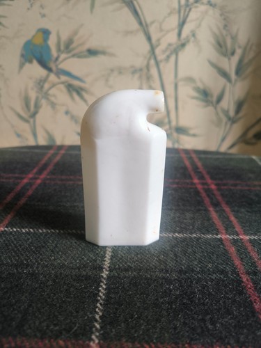 Antique milk glass - glass, tooth