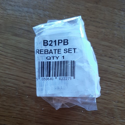 Legge b21 rebate set polished - rebate,