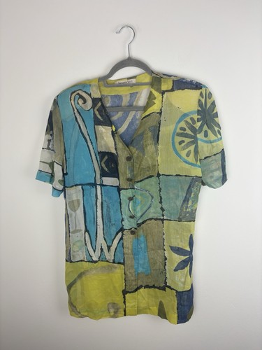 Vintage jacques vert blouse - jacques,