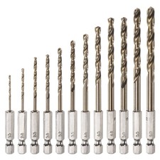 12pcs Cobalt Drill Bit Set 12