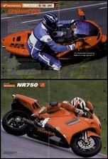 Honda NR750 - To The Limit - Essential Superbike Data File Fold-Out Page