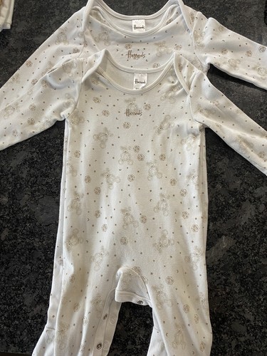 Harrods babygrows - babygrows, 2x