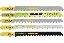 Festool Jigsaw Blades 25 PAck Assorted 204275