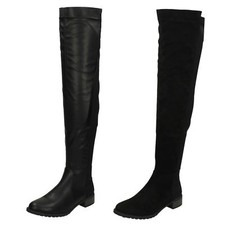 Ladies Spot On Over The Knee Boots