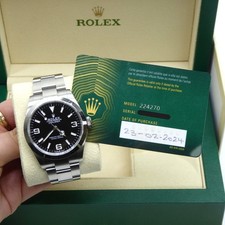 Rolex Explorer 40mm Black Dial