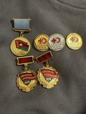 Soviet USSR medal And Pins