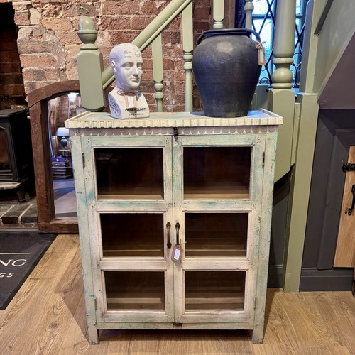 Large rustic wooden cupboard - large,