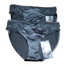 2x New M&S Rosie Grey Satin