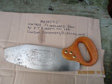 Vintage ET Roberts & Lee Majestic Floor Board Saw Good Condition. #84-8710