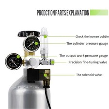 Aquarium Fish Tank 2 Gauge CO2