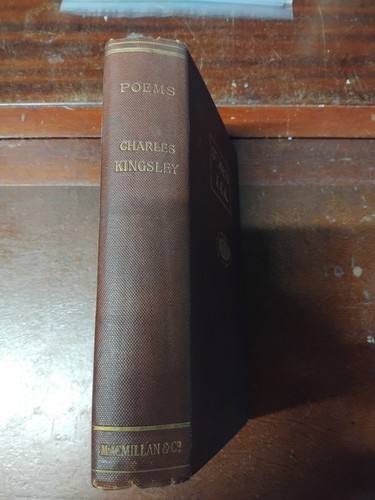 Antique book 1889 poems - book, by