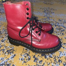 Doc Martens Pascal Red Leather