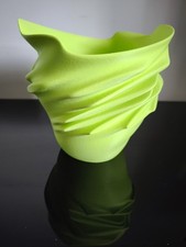 Modern Sculptural Wavy Vase /