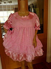 SISSY LUSH  PINK SLIIPY  SATIN