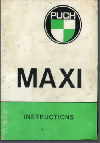 Puch maxi moped 1976 owner - puch,