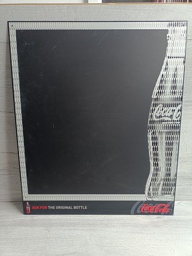Coca cola metal chalkboard - coca,
